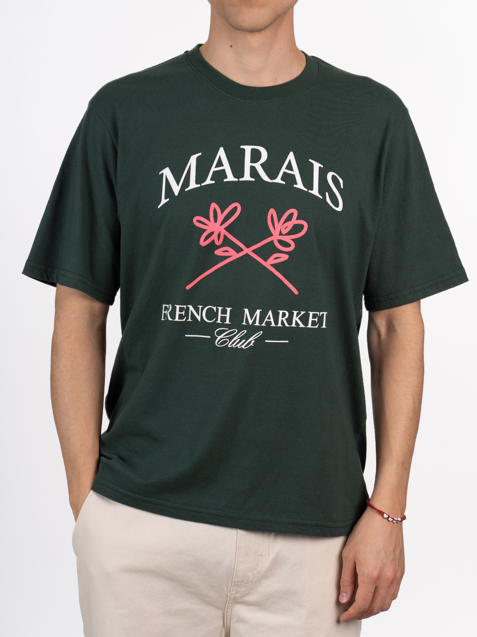 Marais French Club T-Shirt Green