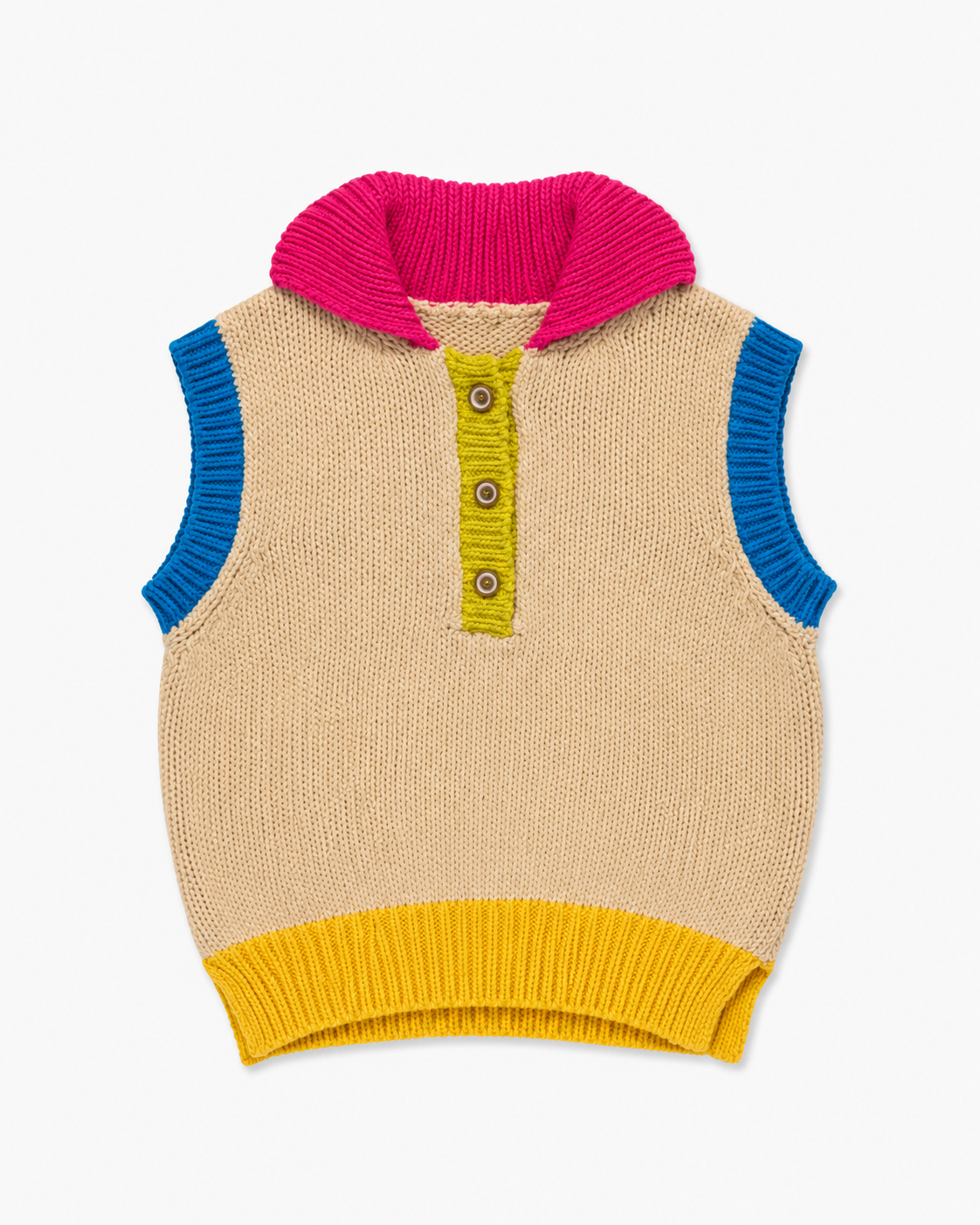 Chaleco Wave Dr Bloom - Beige