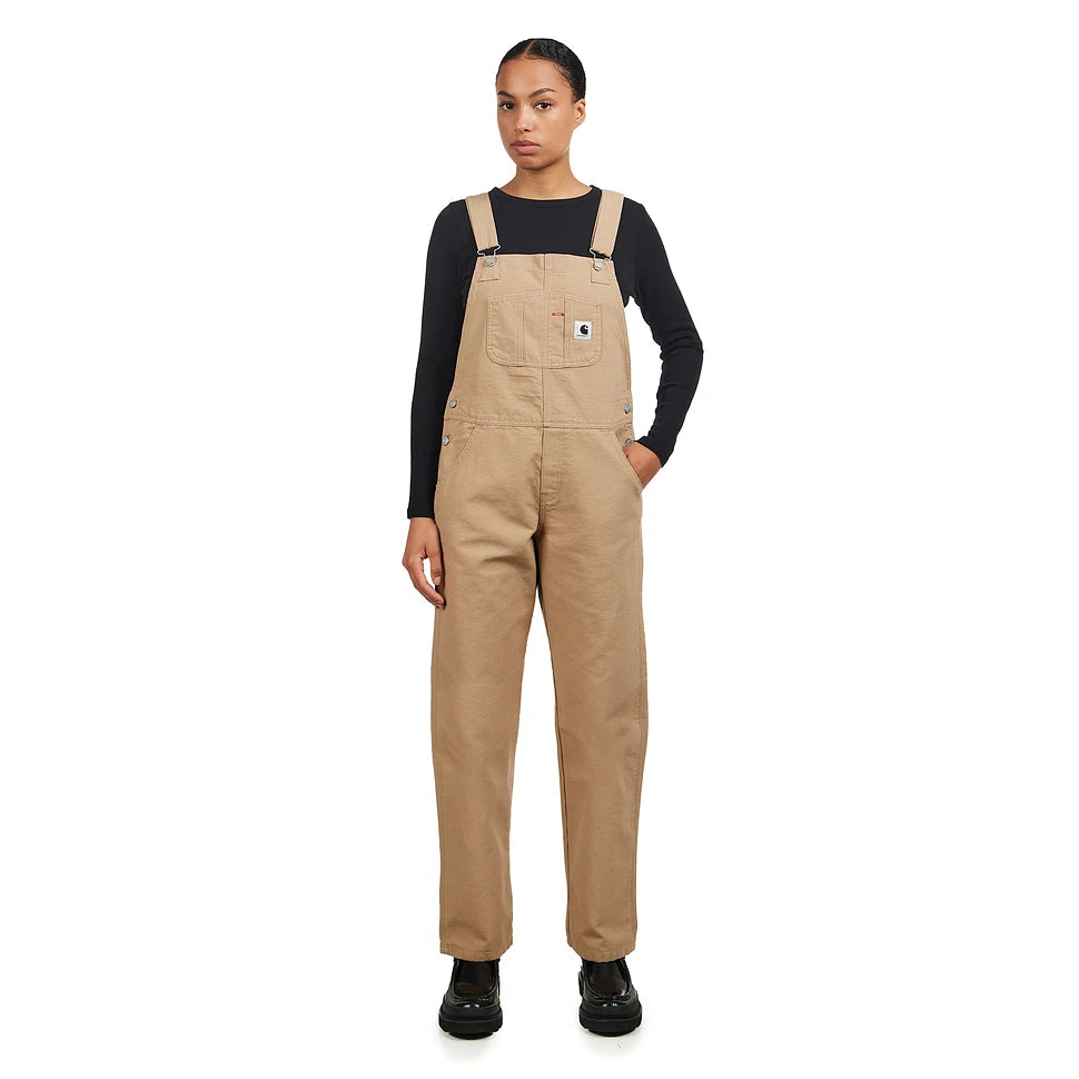 W' Bib Overall Dusty H Brown
