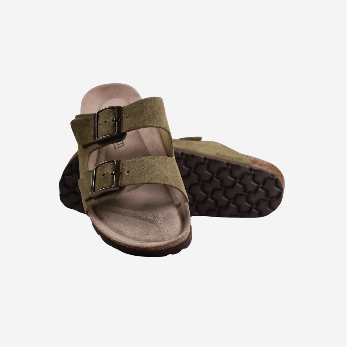 Hossegor Suede- Verde Militar