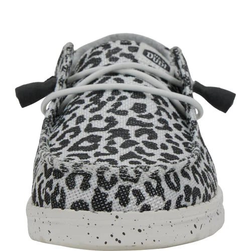 Zapatilla Wendy Leopard Mujer - Black/Grey