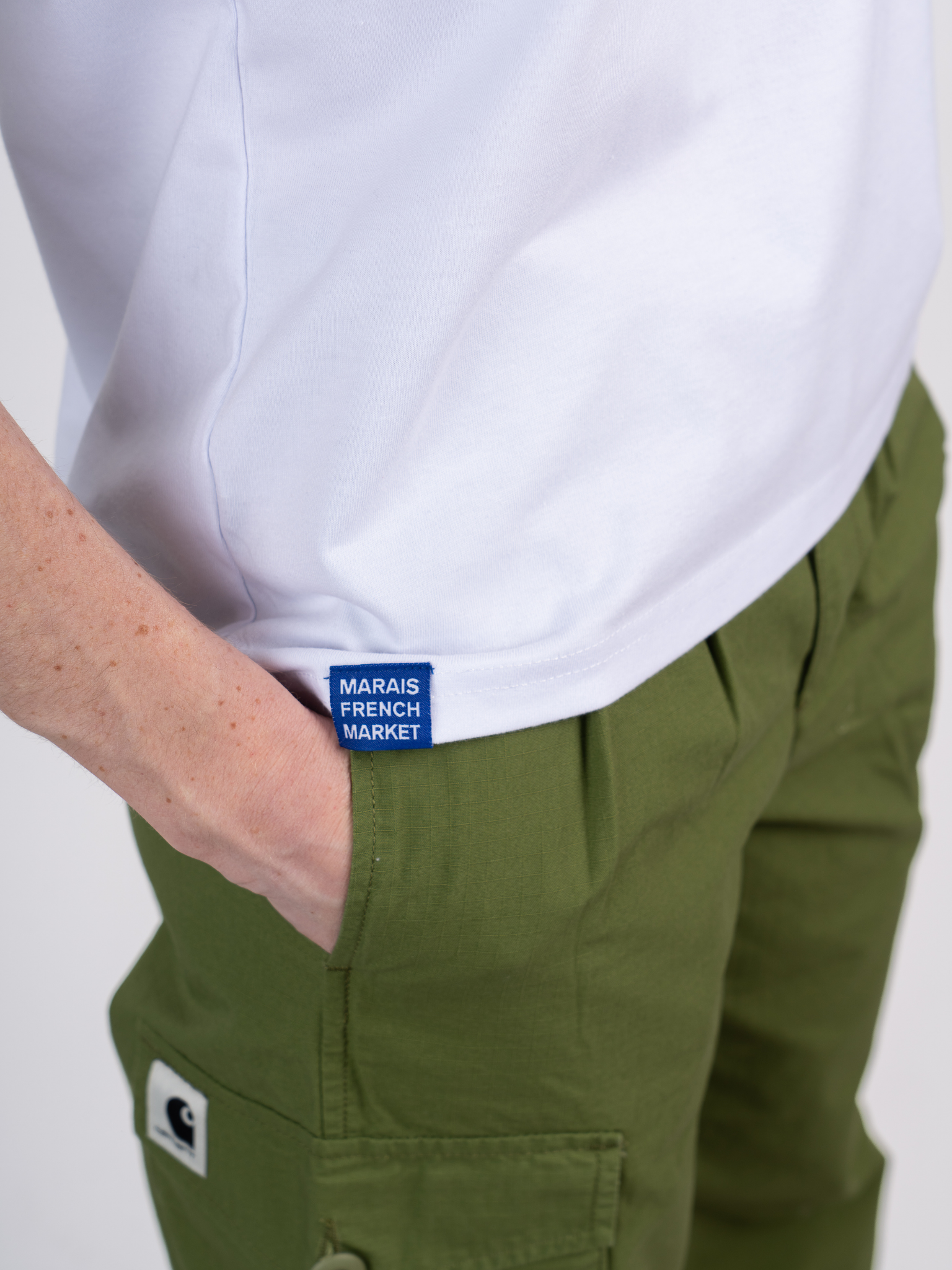 Marais Fleur T-Shirt Mujer White