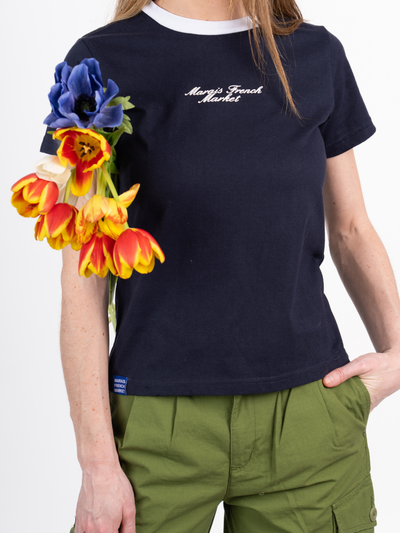 Marais French Market T-Shirt Mujer Navy
