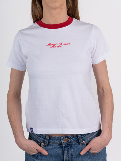 Marais French Market T-Shirt Mujer White