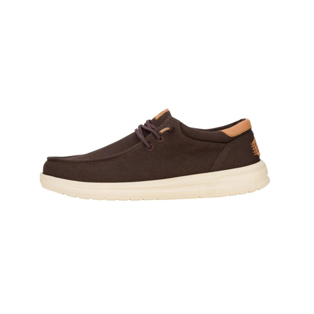 Zapatilla Paul Canvas Hombre - Mole Brown/Wood Ash