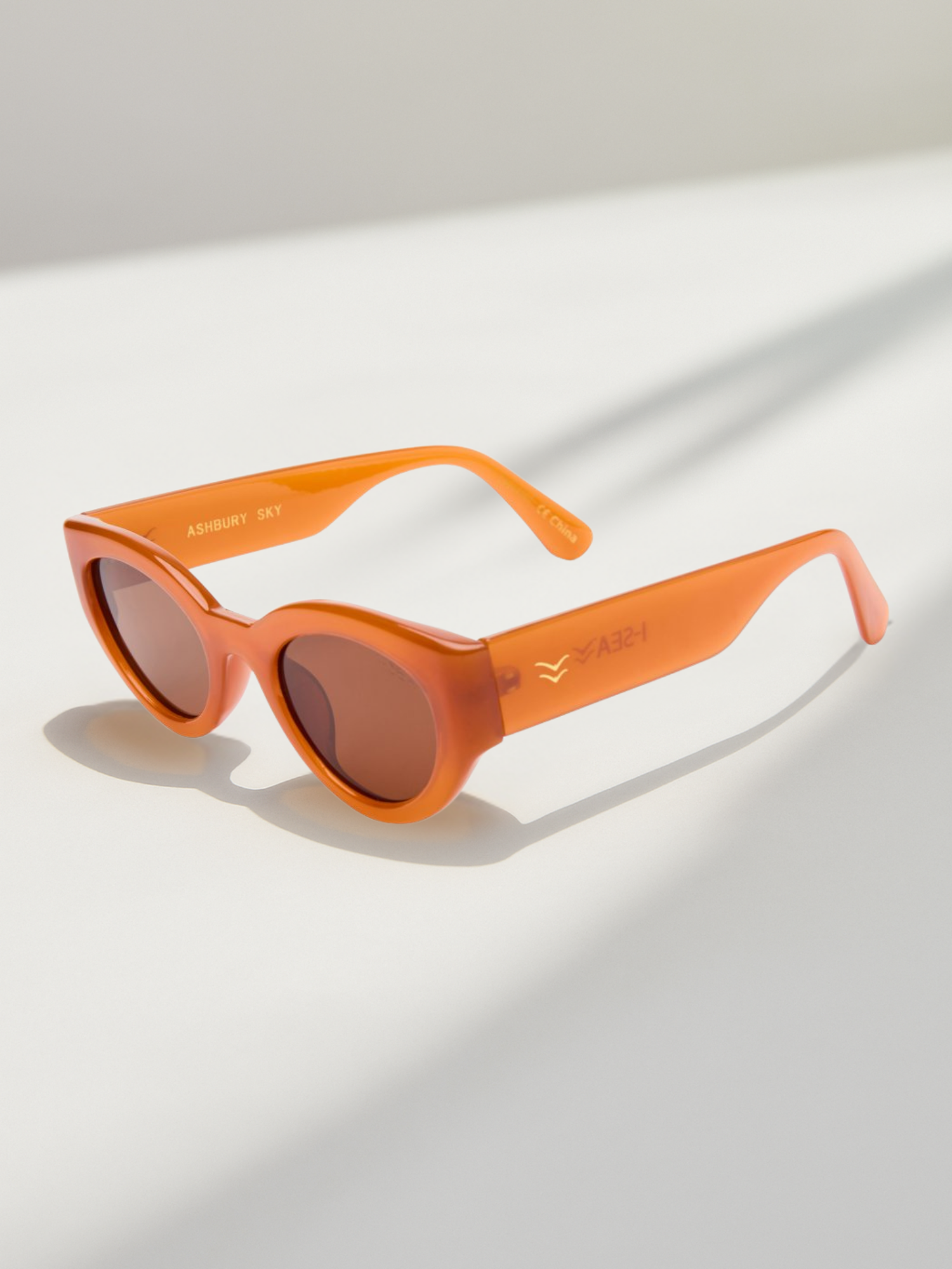 Ashbury - Sky Apricot / Brown Polarized Lens