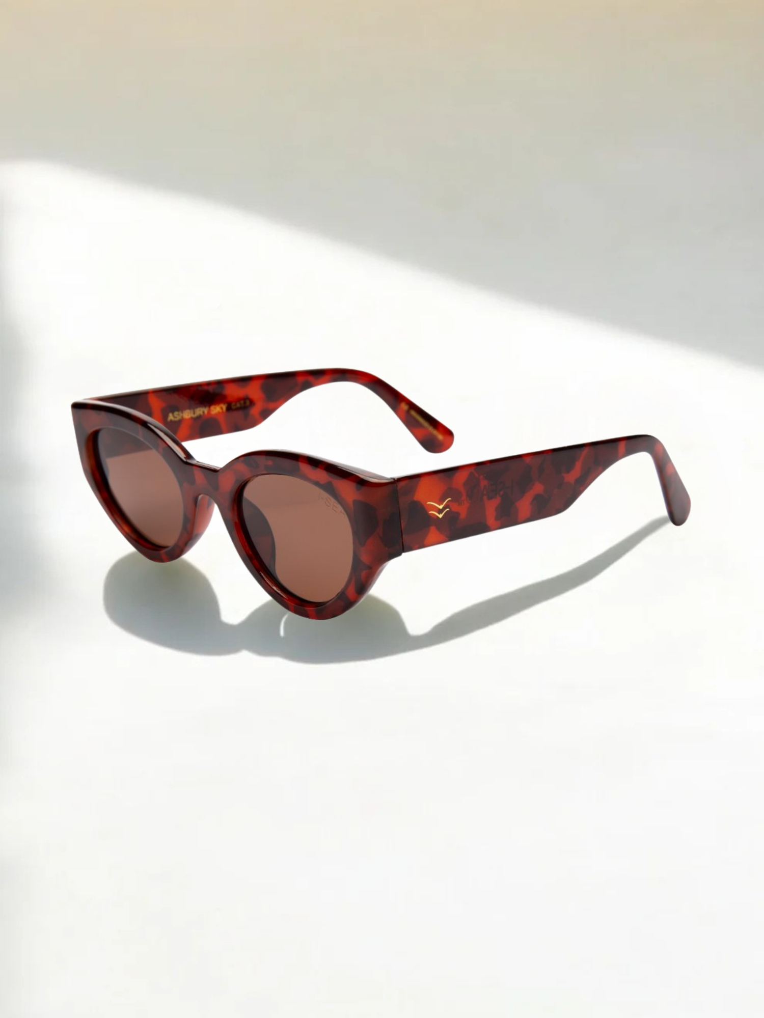Ashbury - Sky Havana Tort / Brown Polarized Lens