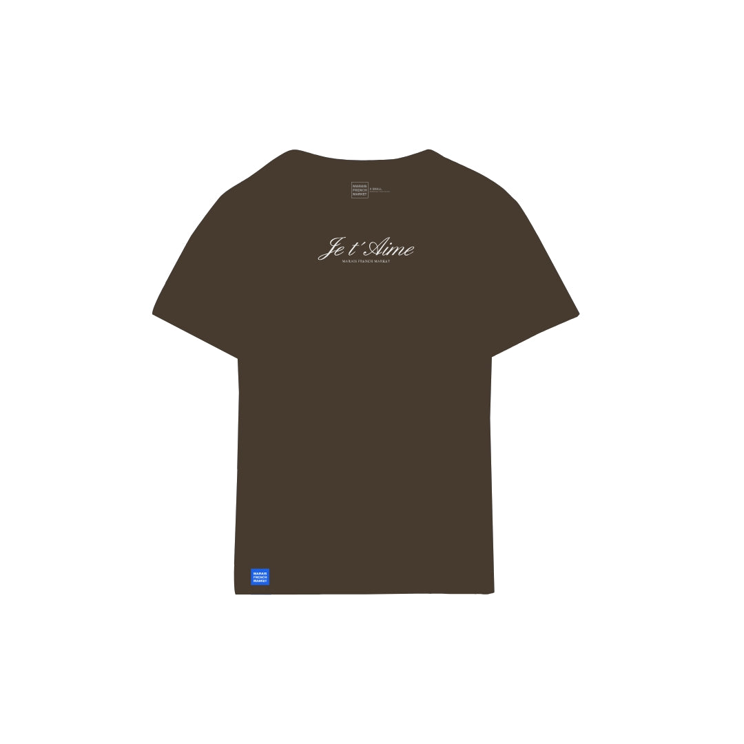 Marais Je T´Aime T-Shirt Mujer Brown