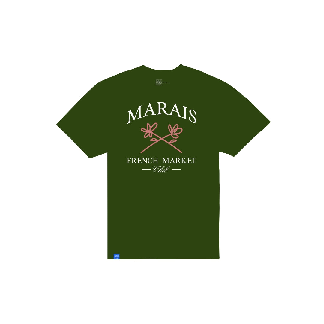 Marais French Club T-Shirt Green