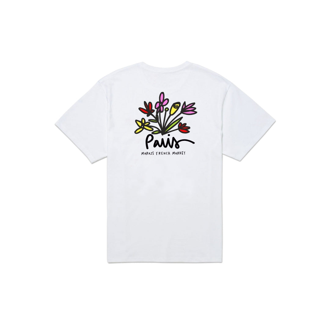 Marais Floral Paris T-Shirt White