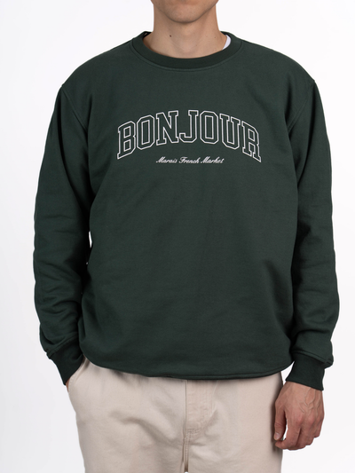 Marais French Market Crewneck  - Green