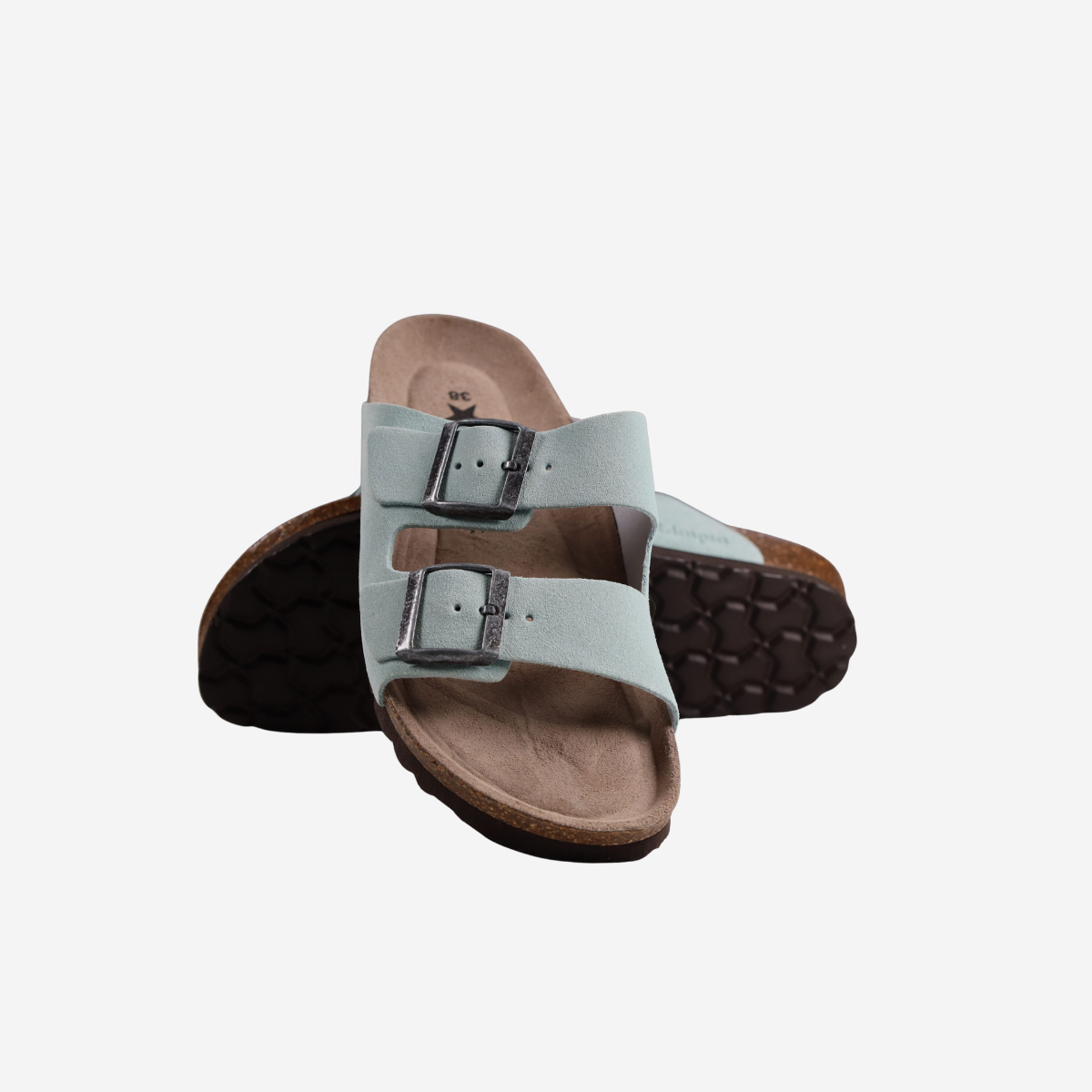 Hossegor Suede - Verde Agua