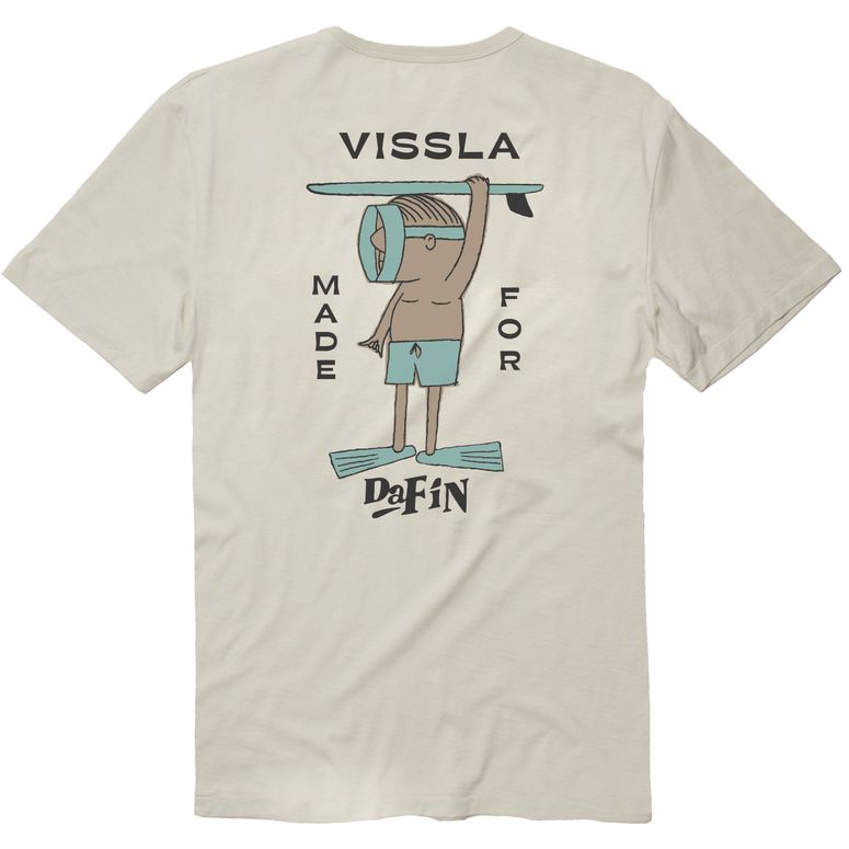 Da Fin Stoked Out Organic PKT Tee Bone