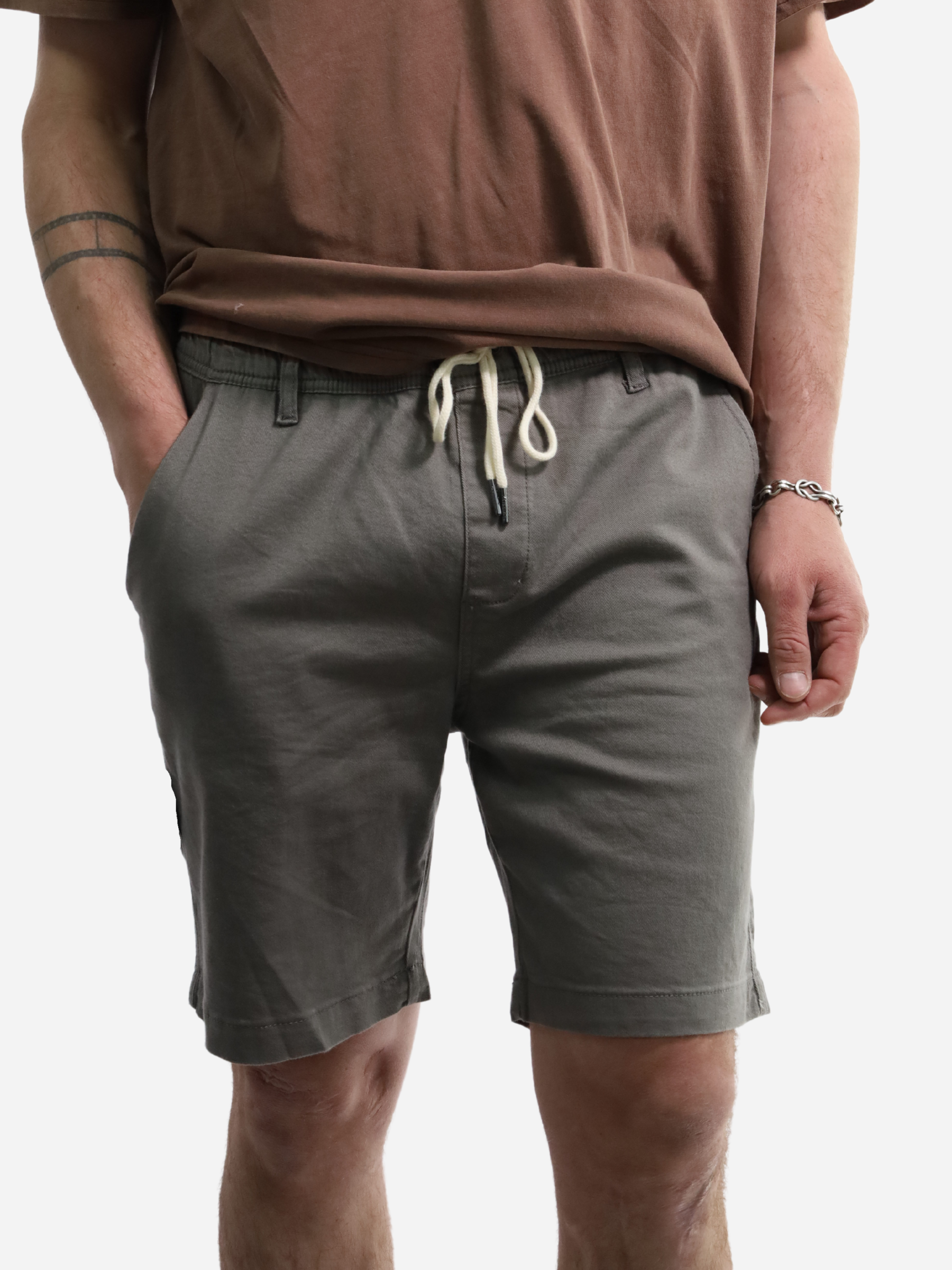 Short Twill - Charcoal