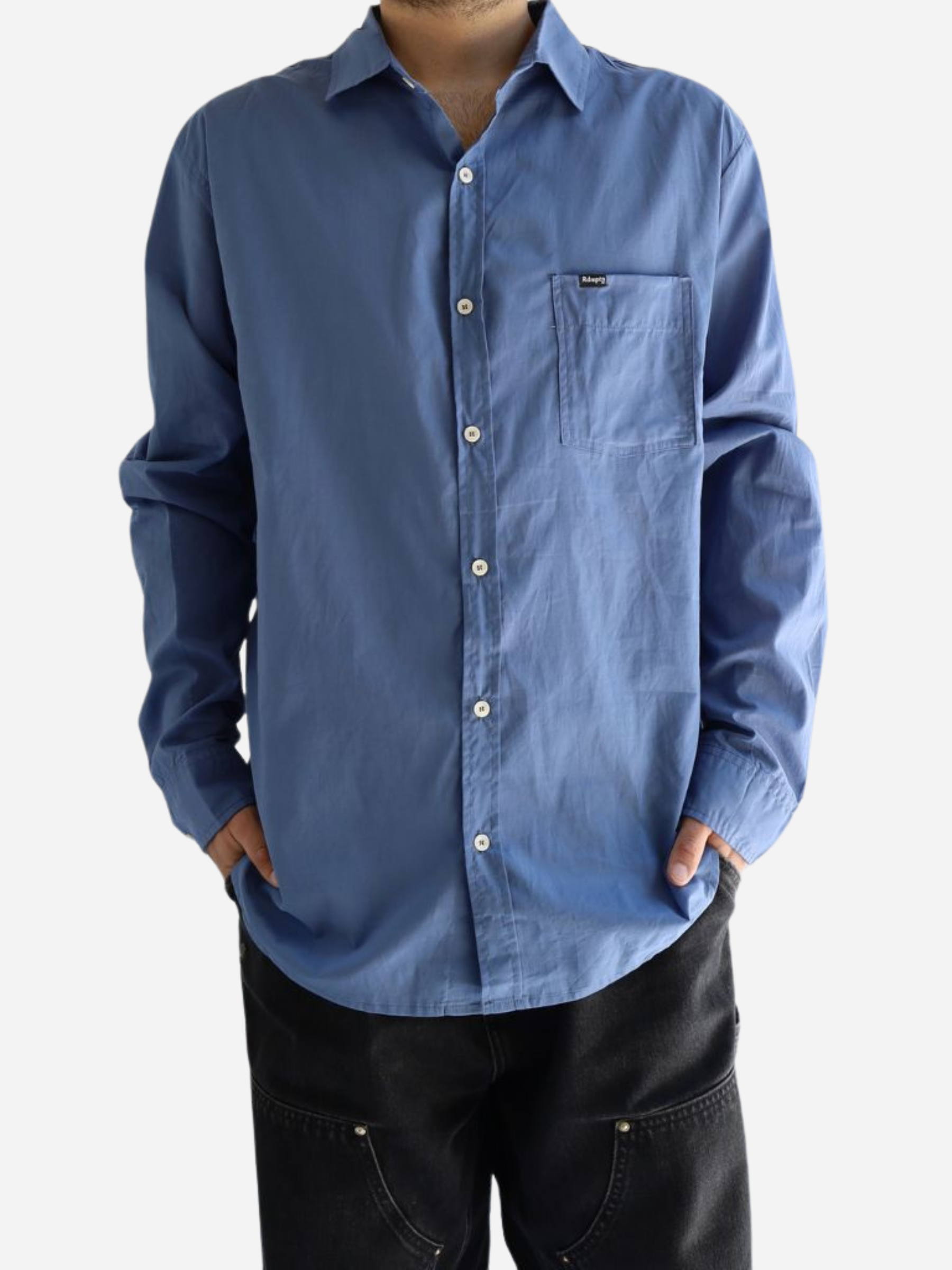 Camisa Cotton - Blue
