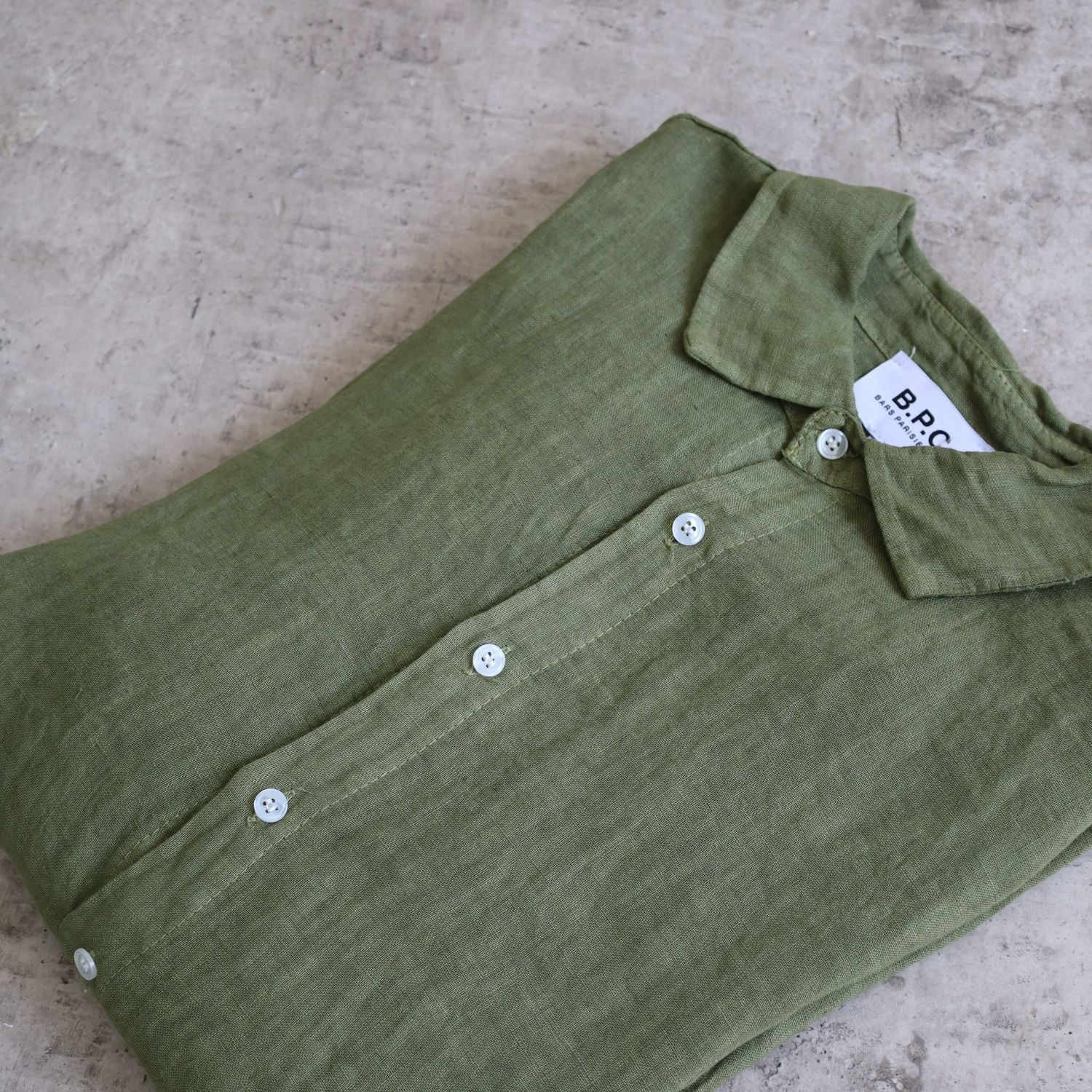 LINO SHIRT OLIVE