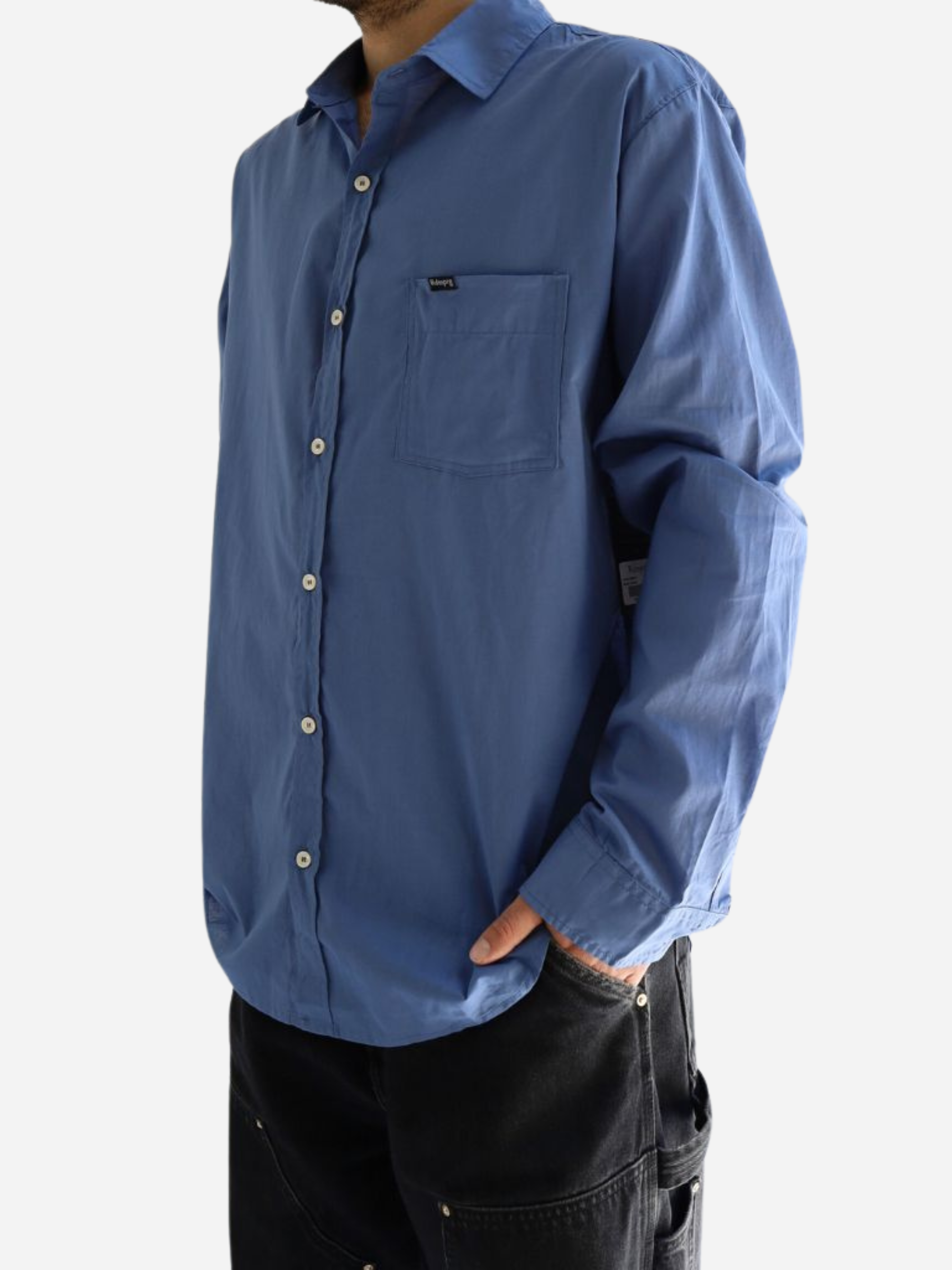 Camisa Cotton - Blue