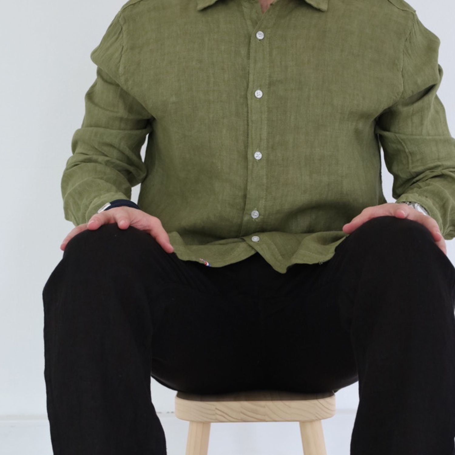 LINO SHIRT OLIVE