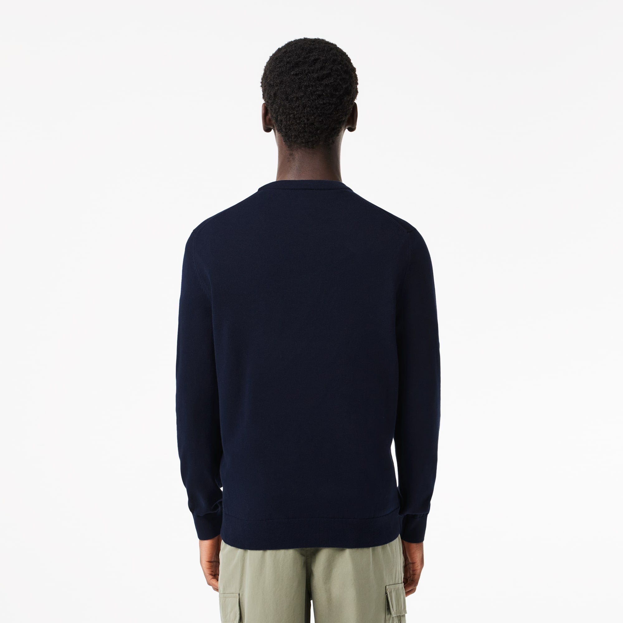 Lacoste Circle Sweater Navy