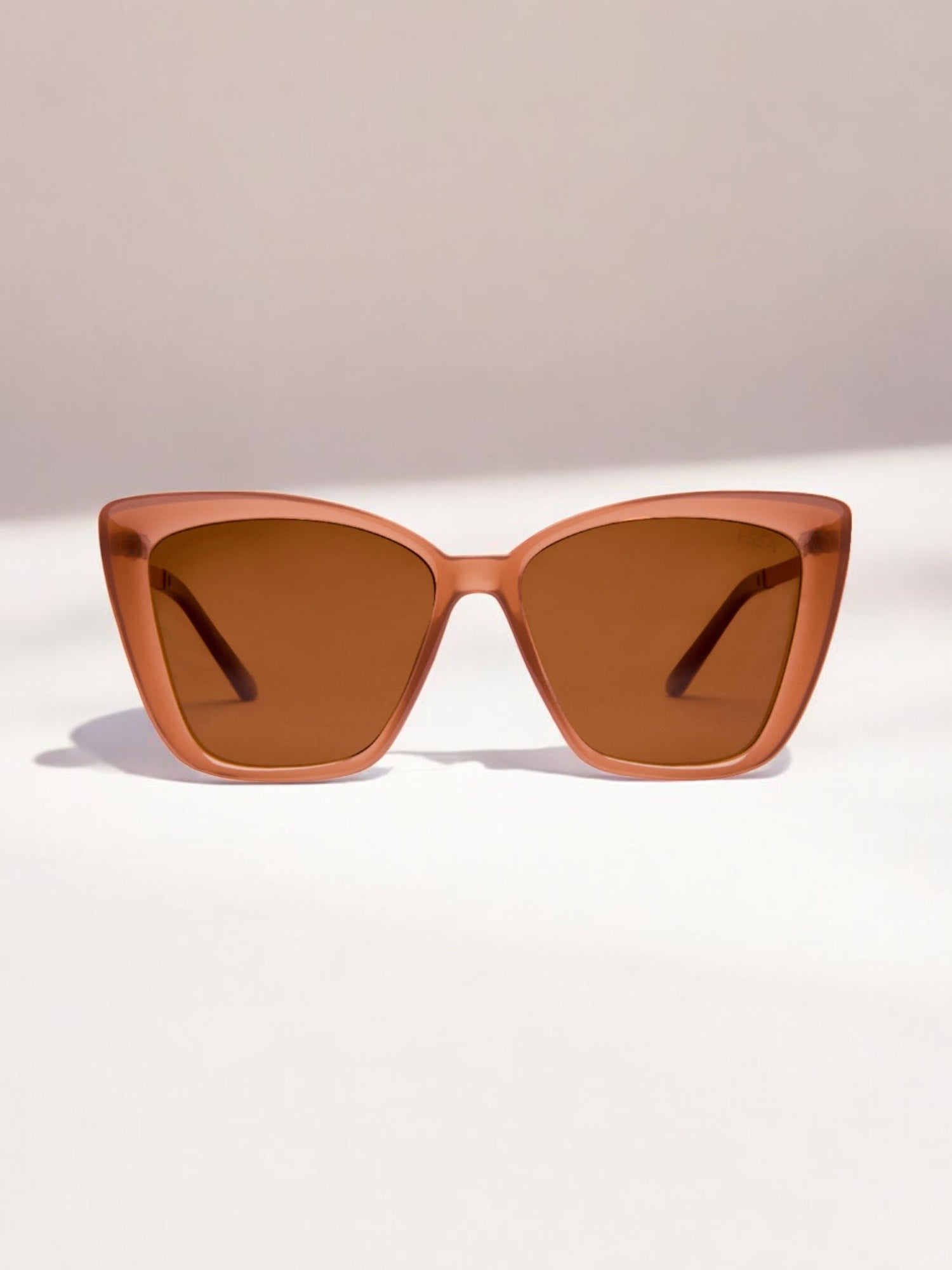Aloha Fox - Dusty Rose / Brown Polarized Lens