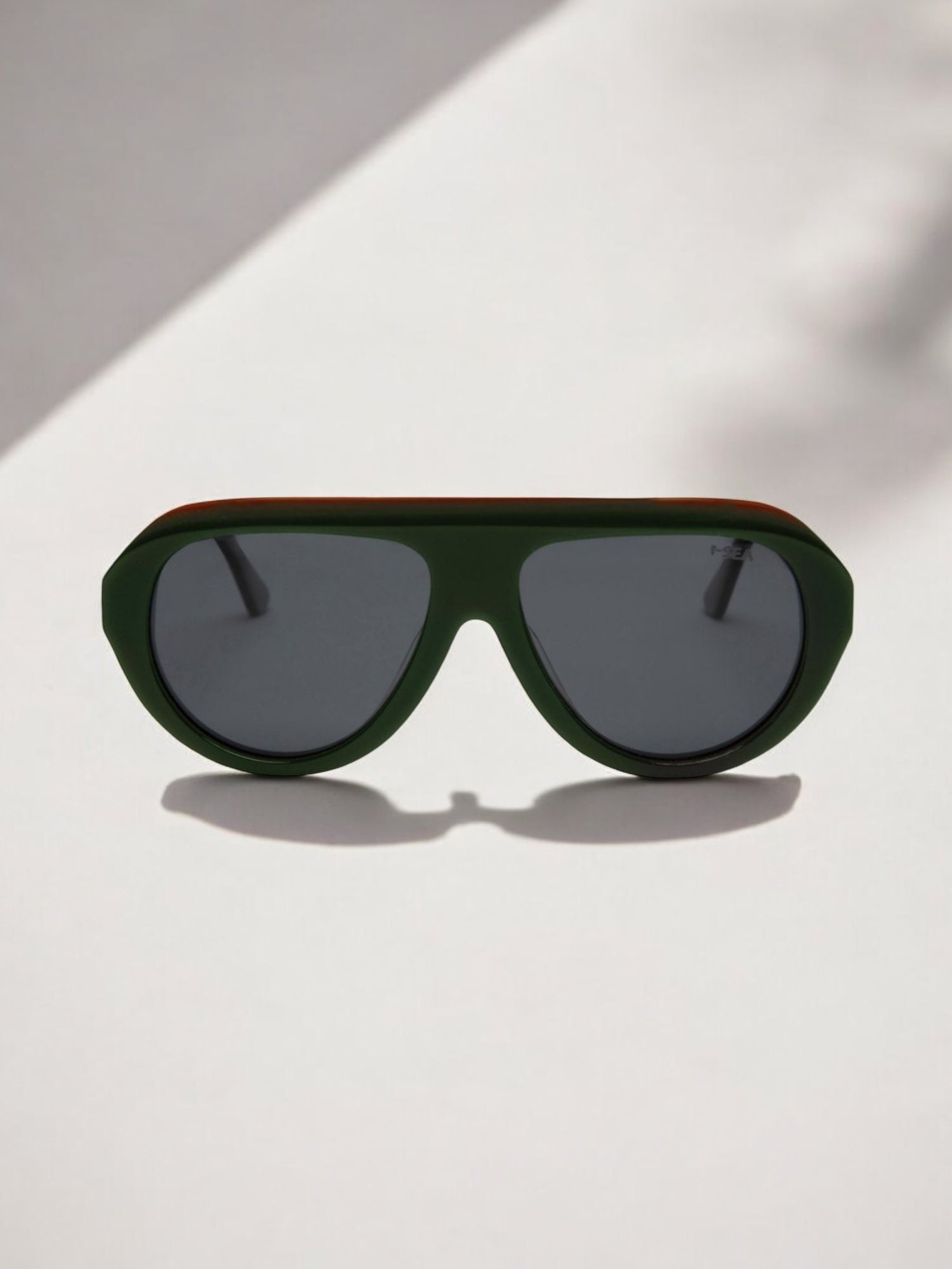 Aspen - Hunter Green / Smoke Polarized Lens