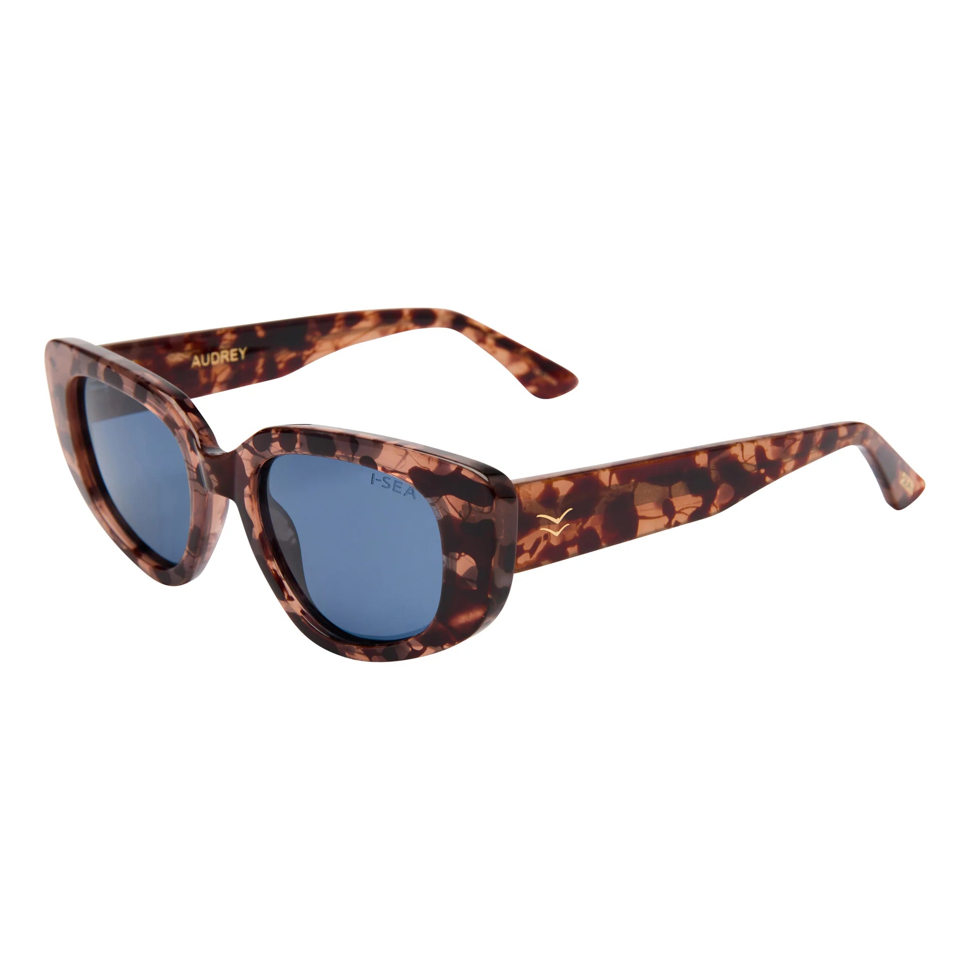 AUDREY BLONDE TORT / NAVY POLARIZED LENS