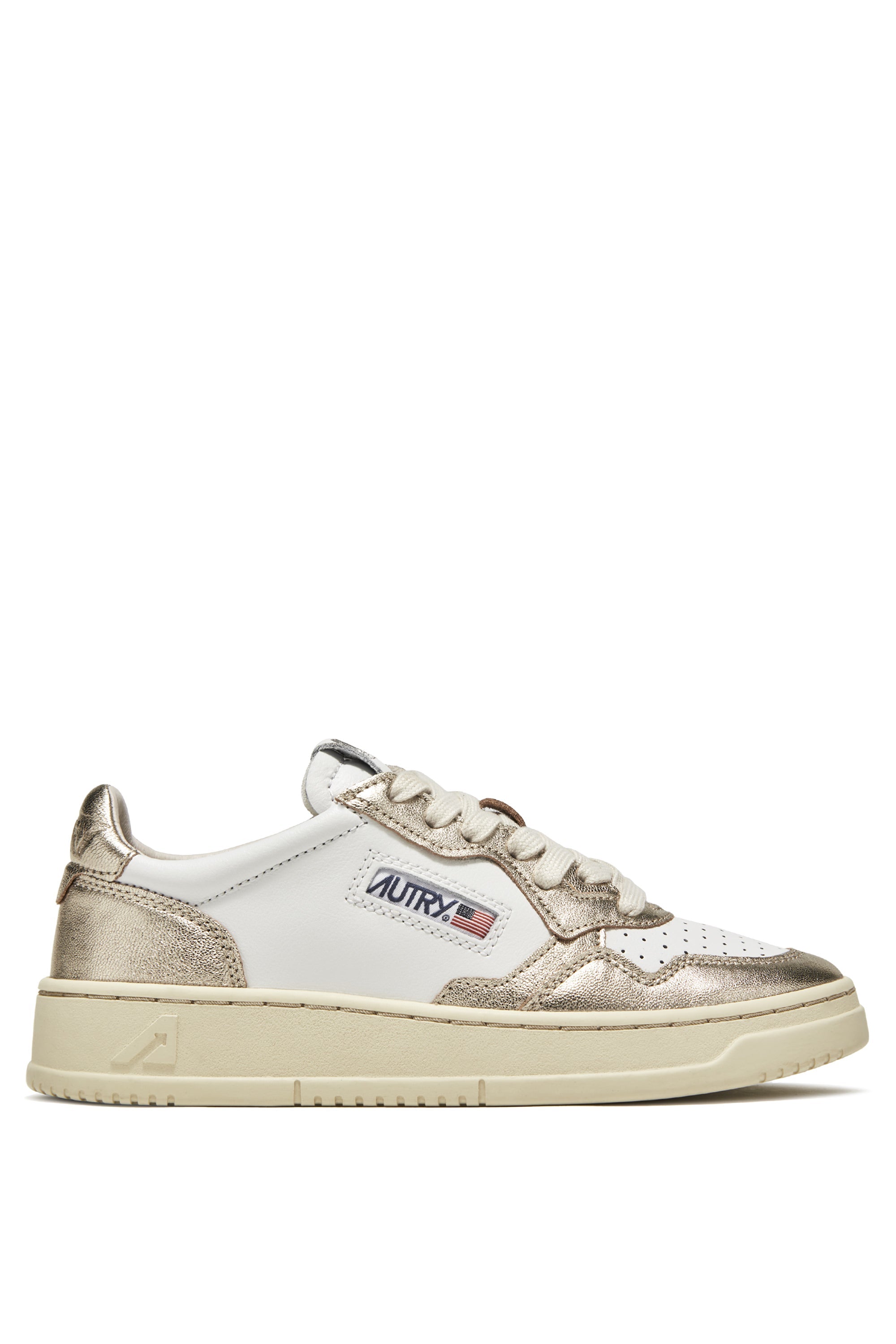 Medalist Low Wom Leat/Leat - Wht/Platinum