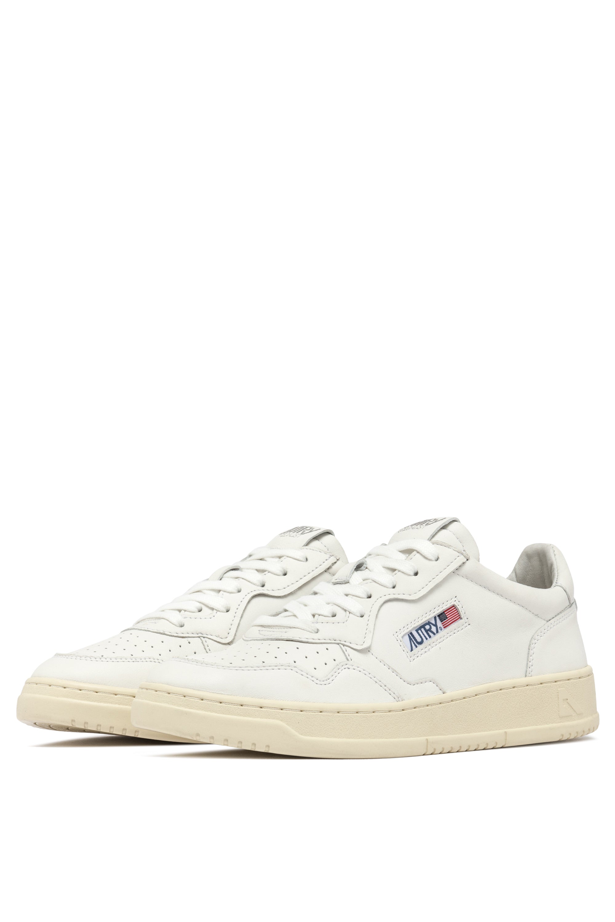 Medalist Low Wom Leat/Leat - Wht/Wht 04