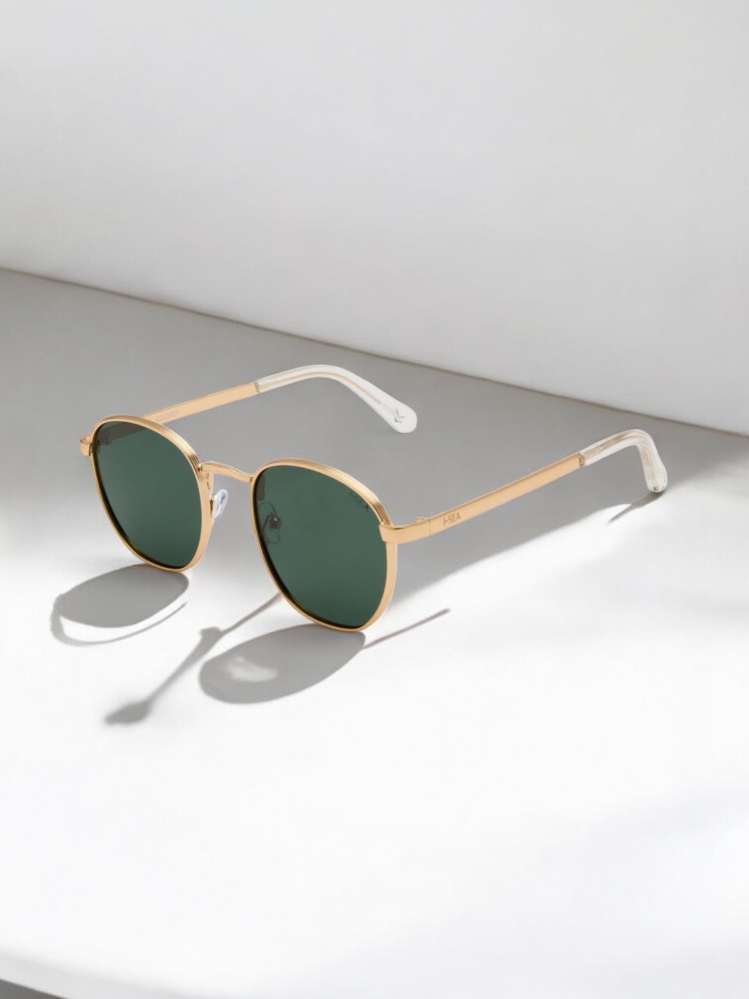 Cooper - Gold / Green Polarized Lens