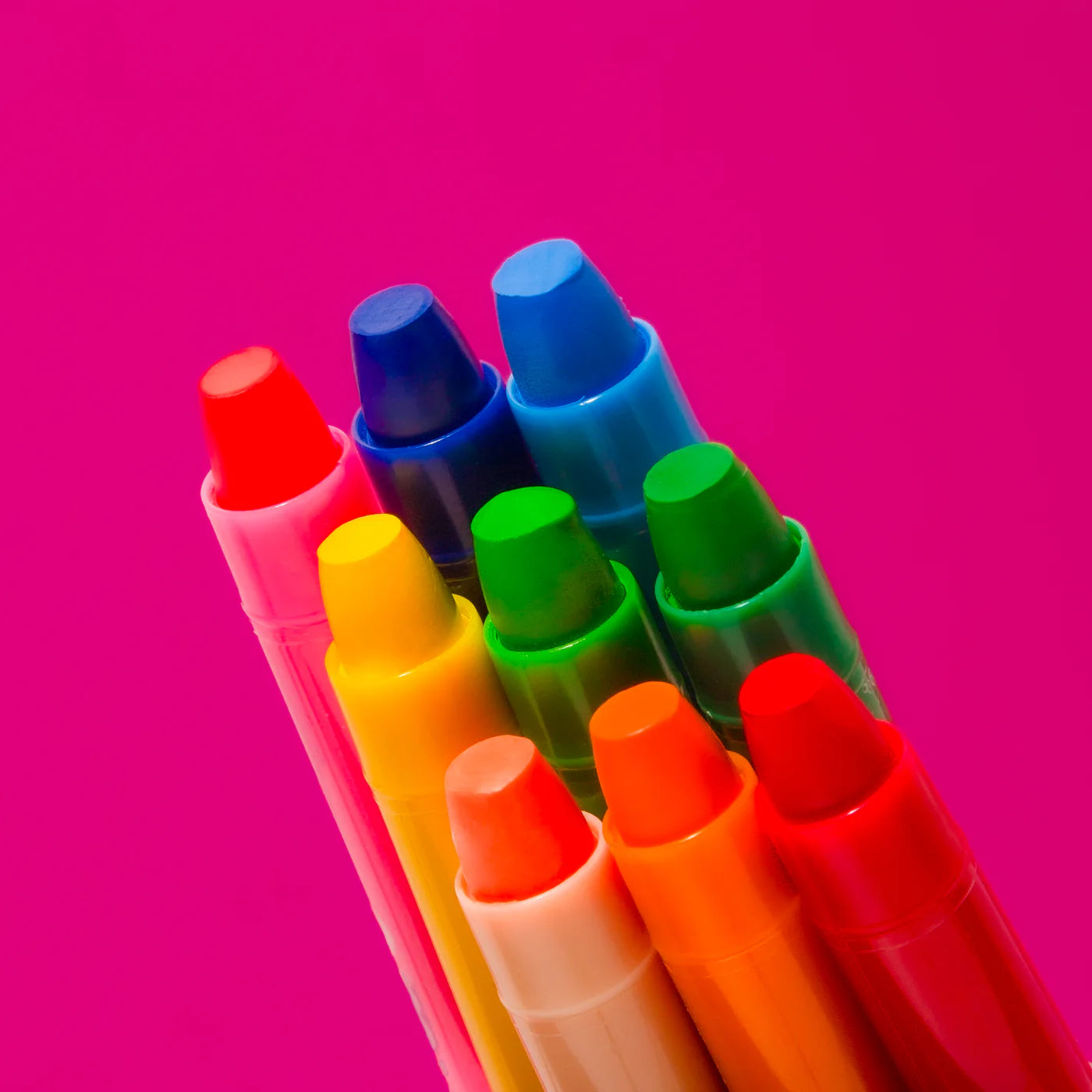 Pack of 9 Gel Crayons