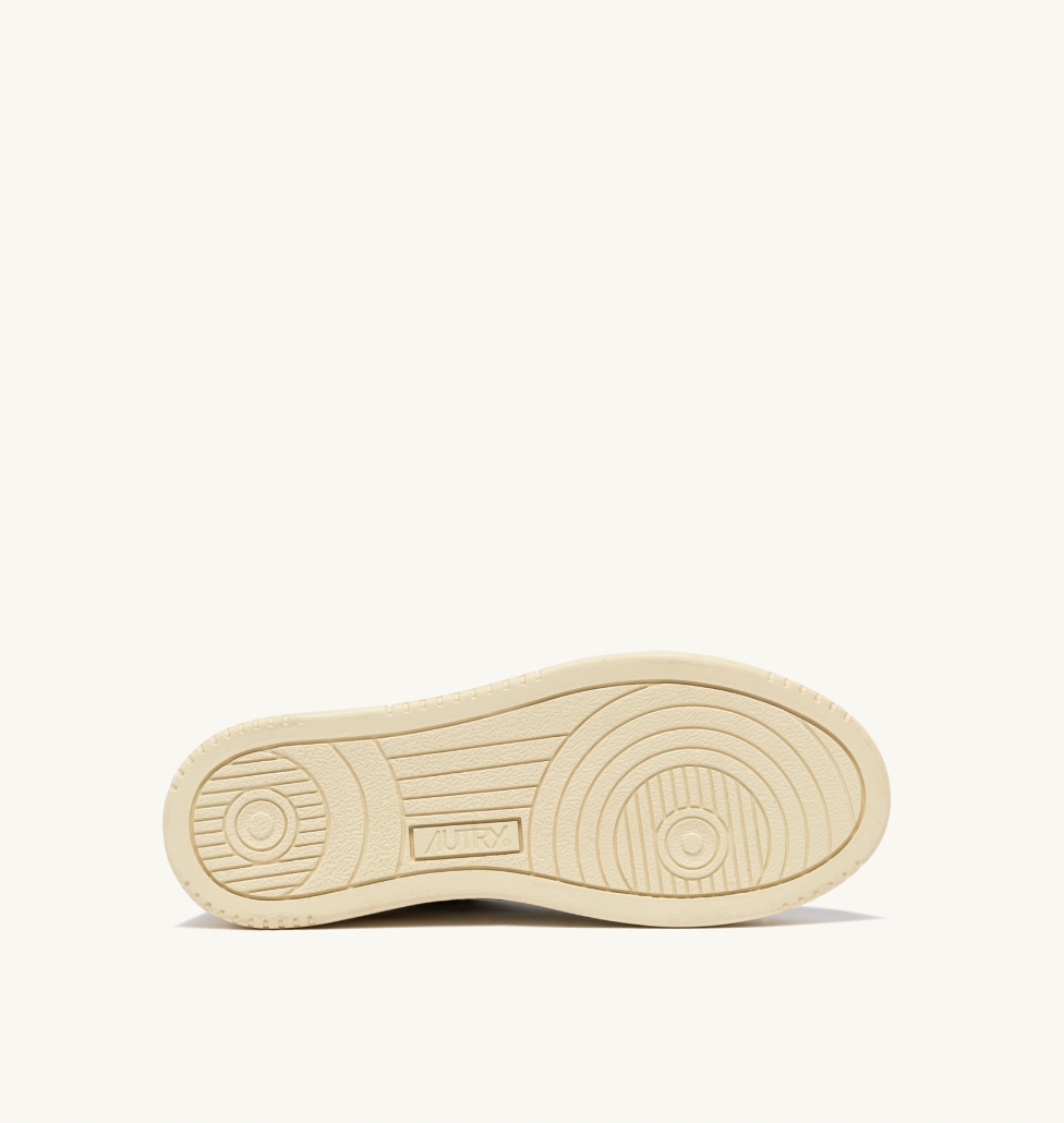 Zapatilla Autry Medalist Low - White/Syrah Leather