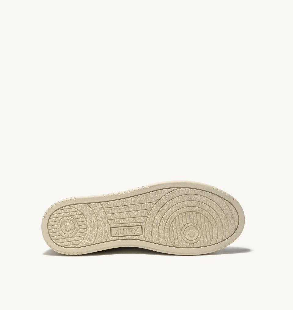 Zapatilla Autry Medalist Low Sneakers - White/ Beige Suede