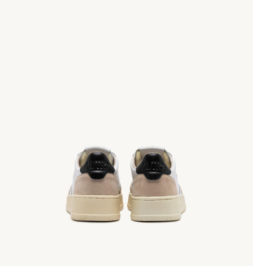 Medalist Low Man Leat/Suede - Wht/Blk