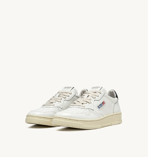 Medalist Low Man Leat/Leat - Wht/Black