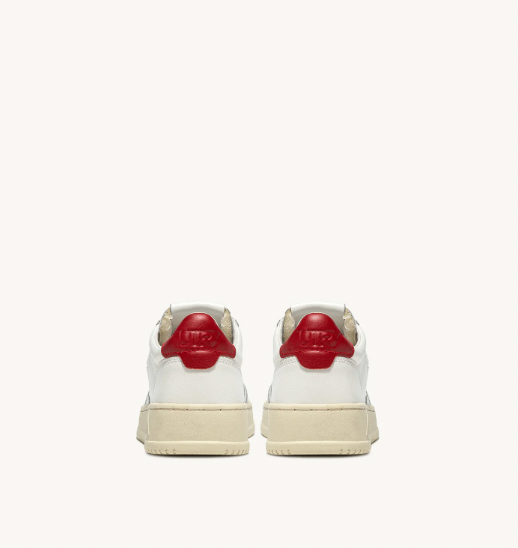 Medalist Low Man Leat/Leat - Wht/Red