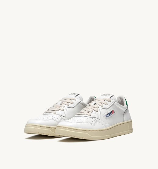 Medalist Low Man Leat/Leat - Wht/Green