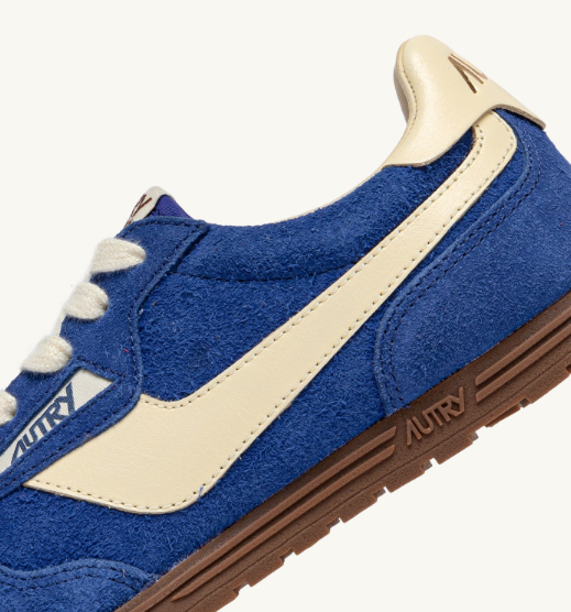 Zapatilla Autry Windspin Low Wom Suede/Leat - Bic/Rut