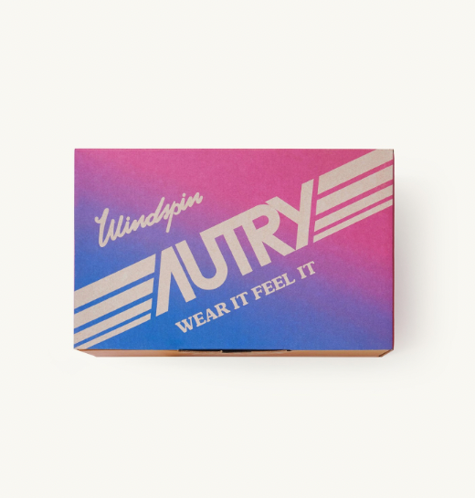 Zapatilla Autry Windspin Low Wom Suede/Leat - Bic/Rut