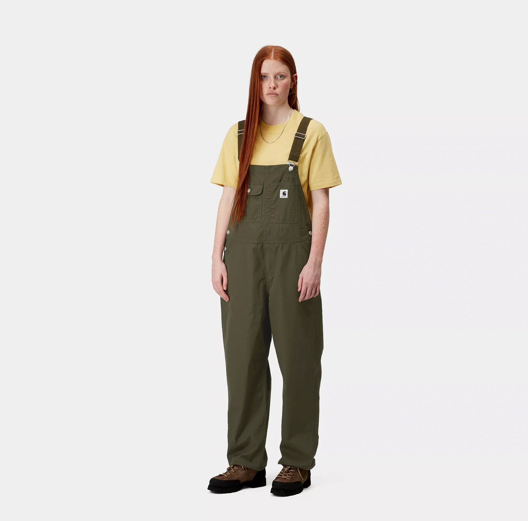 W' Harlington Bib Overall Green