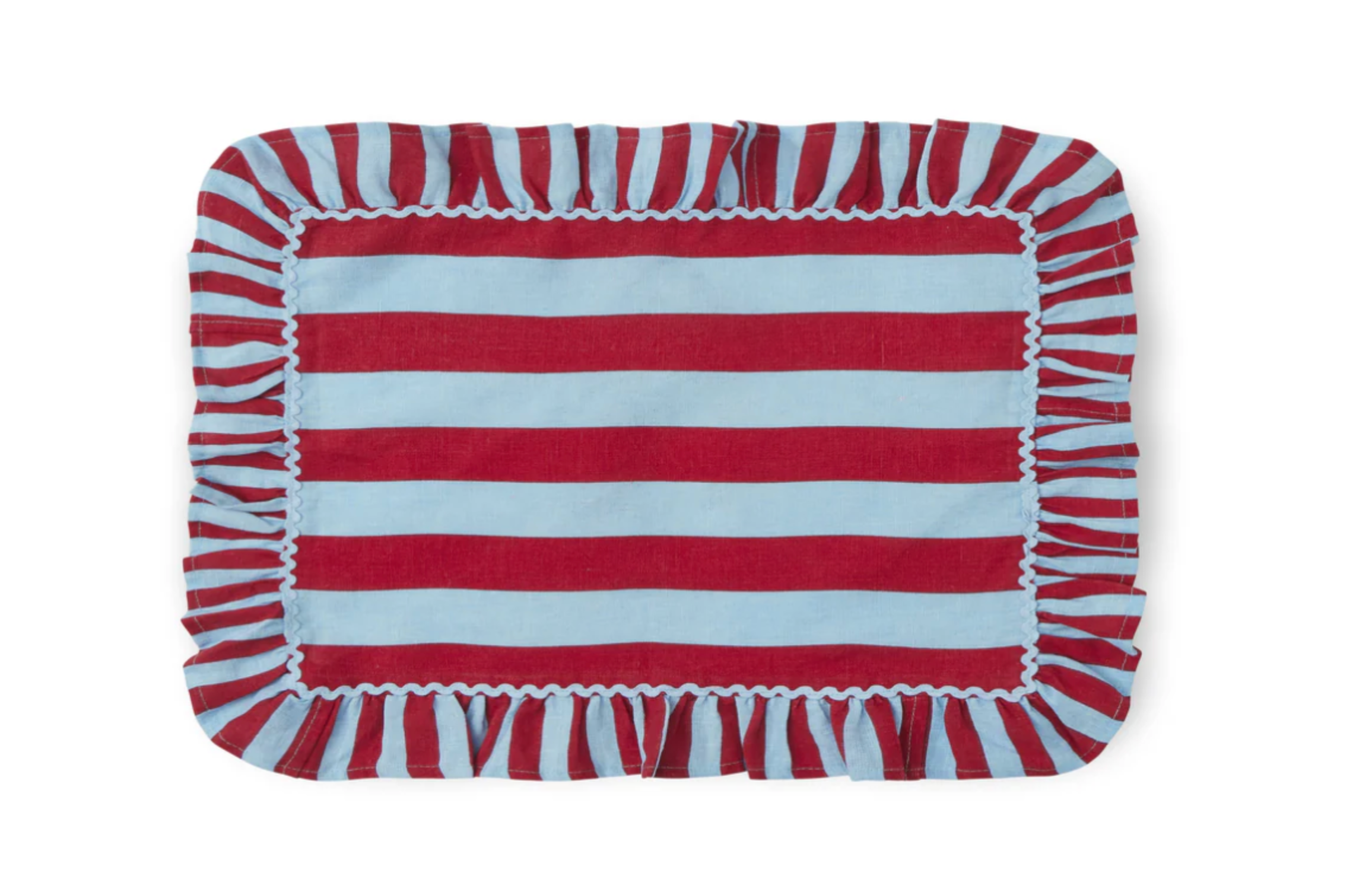 Mantel Retro - Red Blue