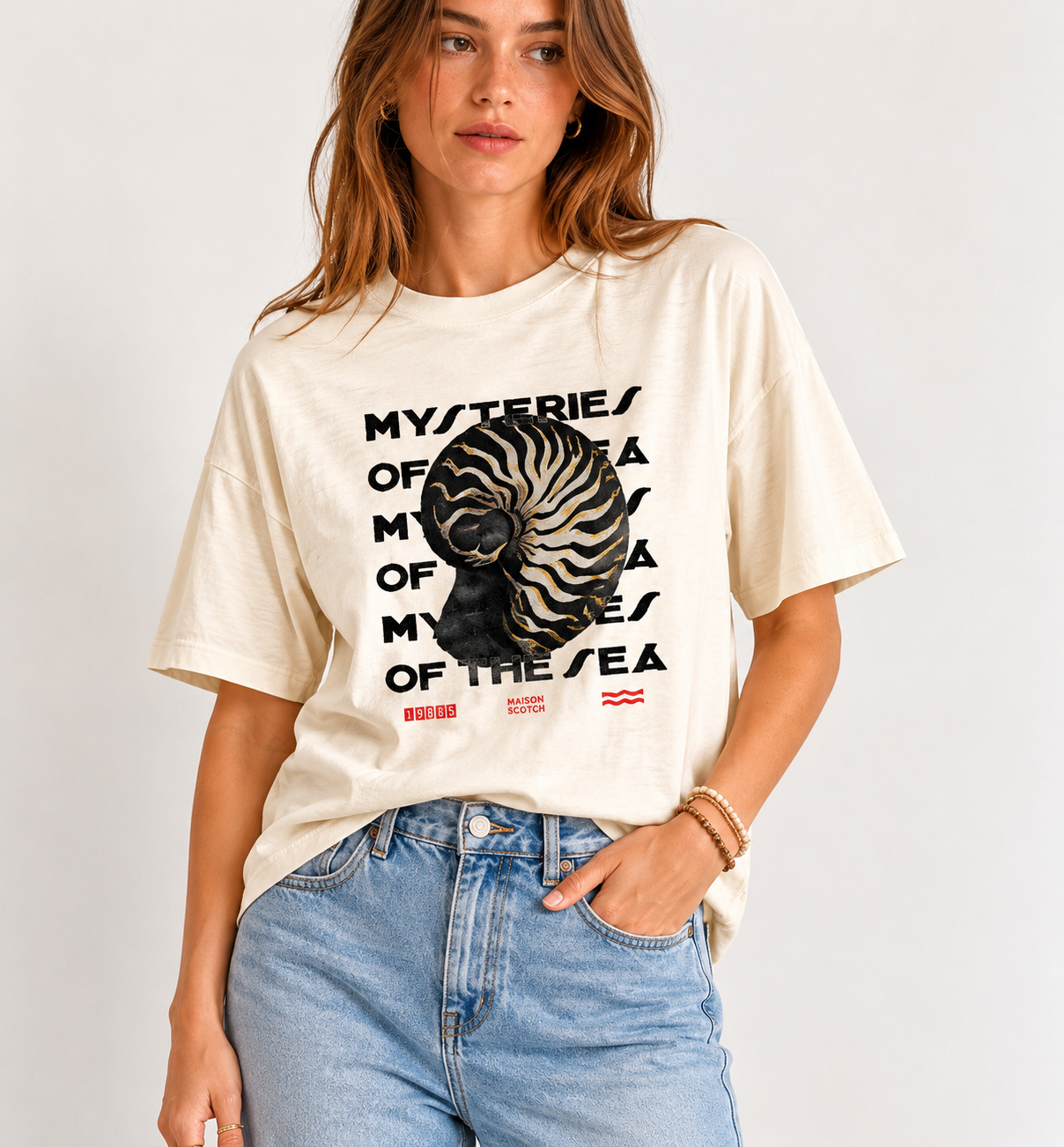 Organic Cotton Scotch & Soda Tee – Mysteries of the Sea