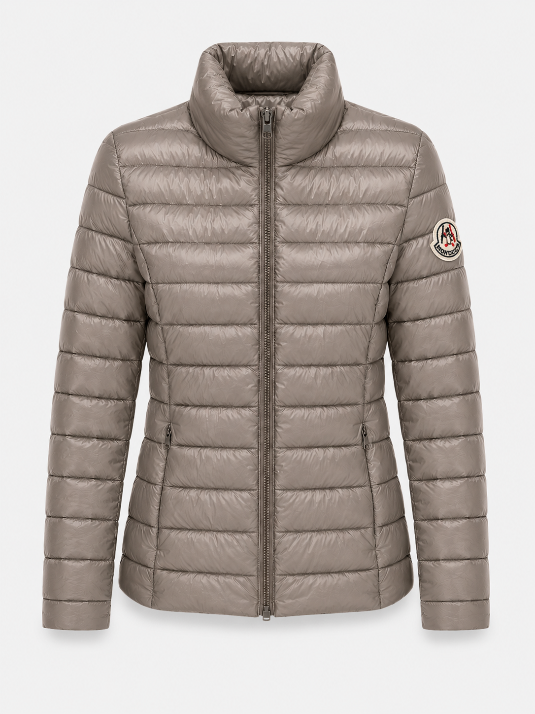 Women Parka Long Sleeve (No Hood) With Bag - Shadow