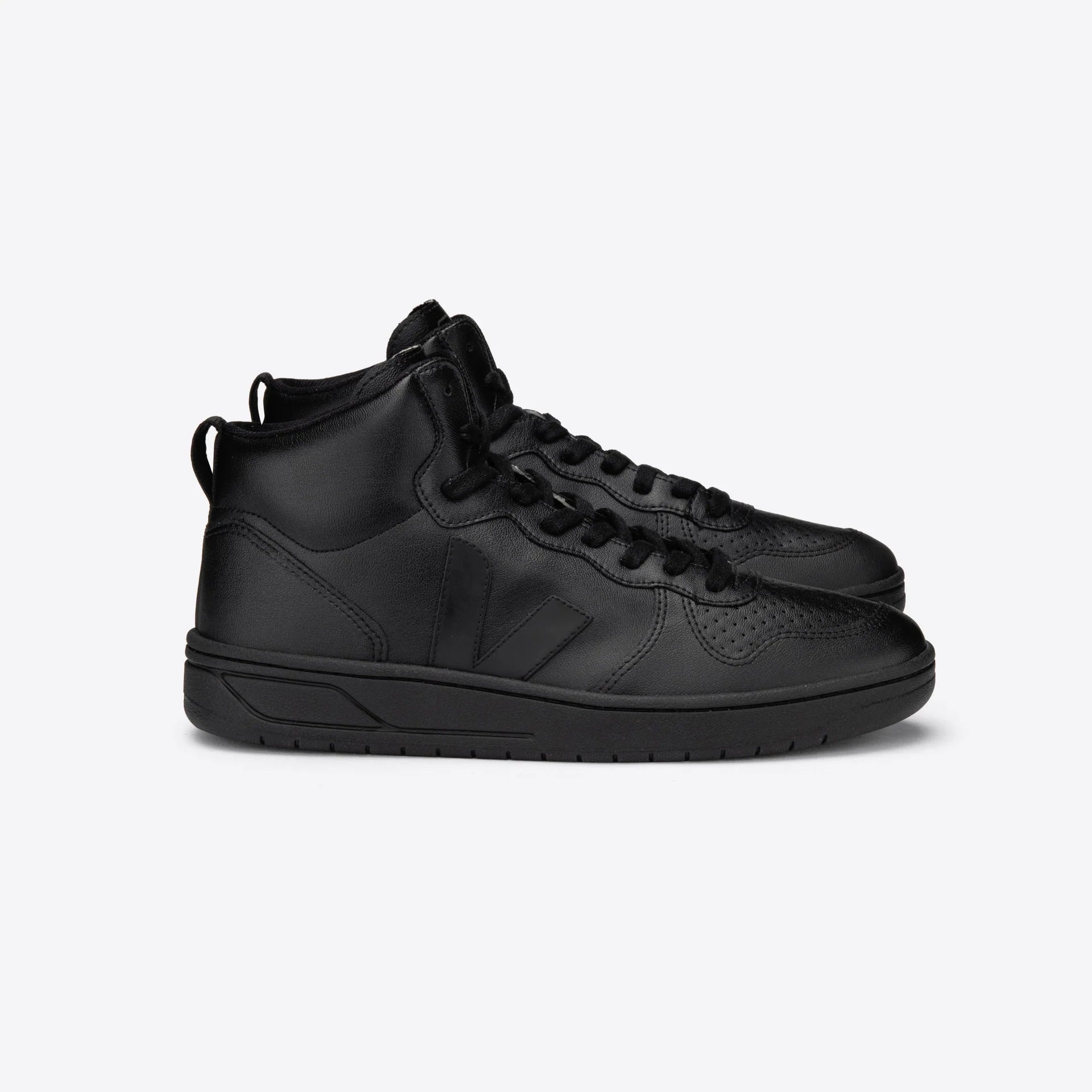 Zapatillas Veja V-15 Leather Full Black