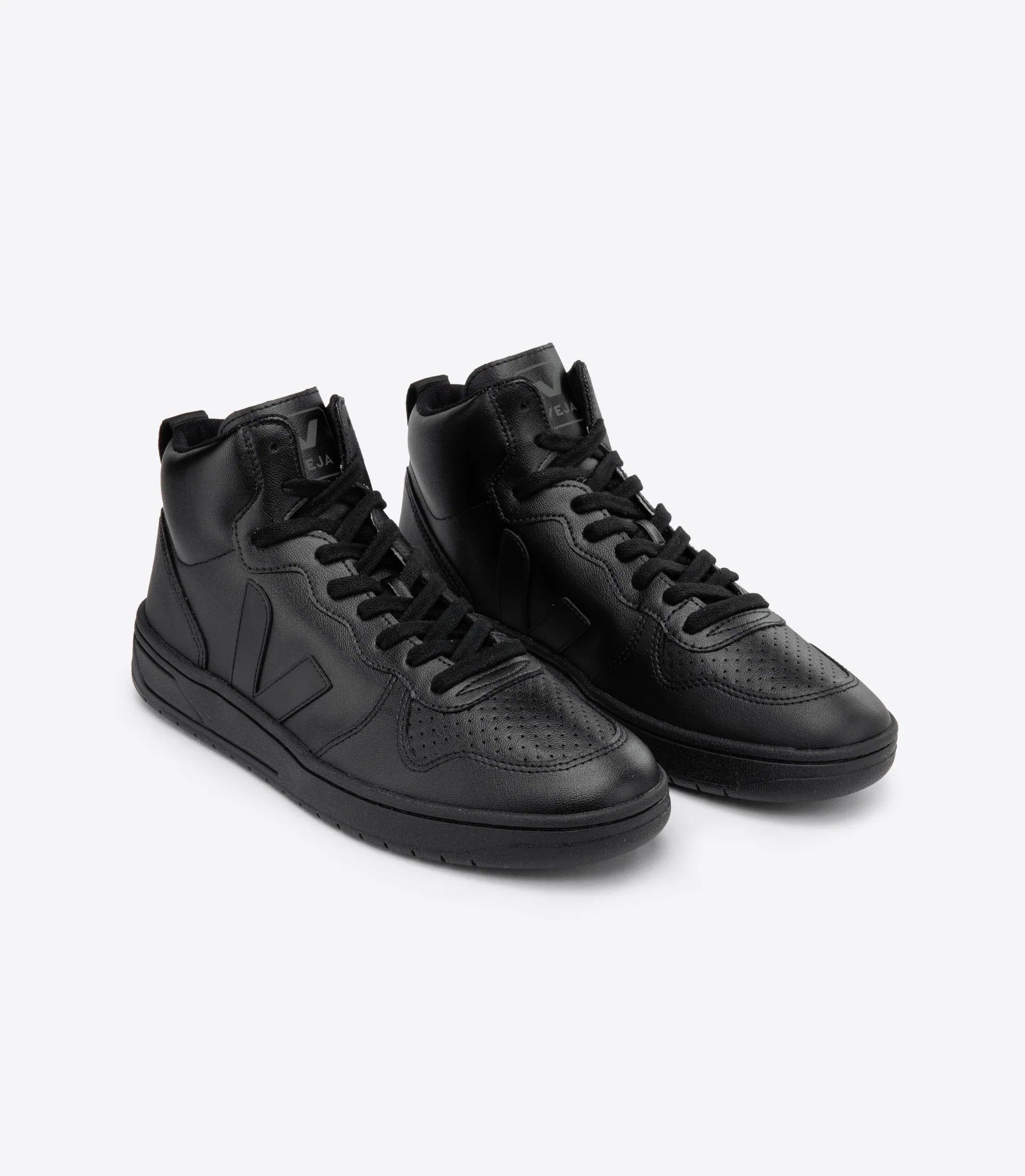 Zapatillas Veja V-15 Leather Full Black