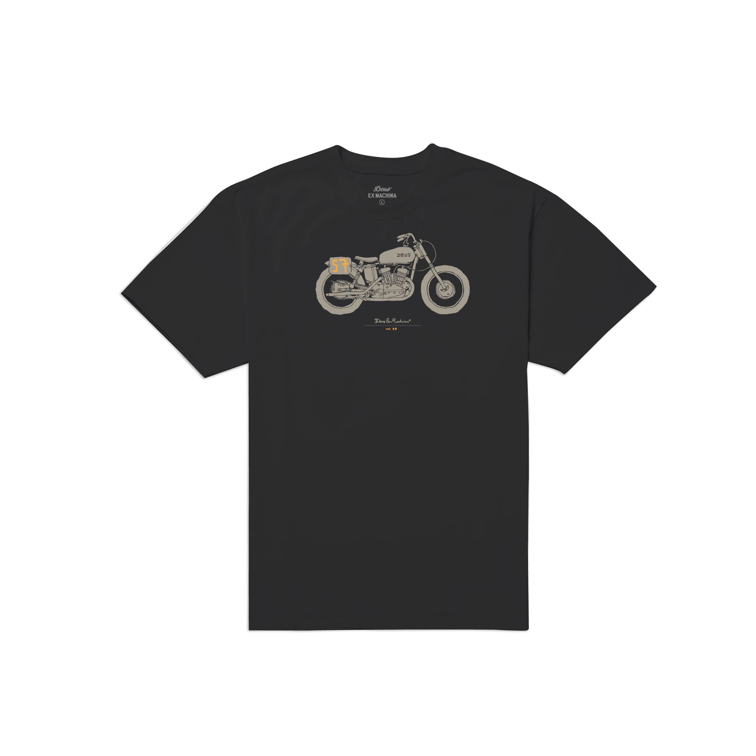 Deus black motorcycle t-shirt