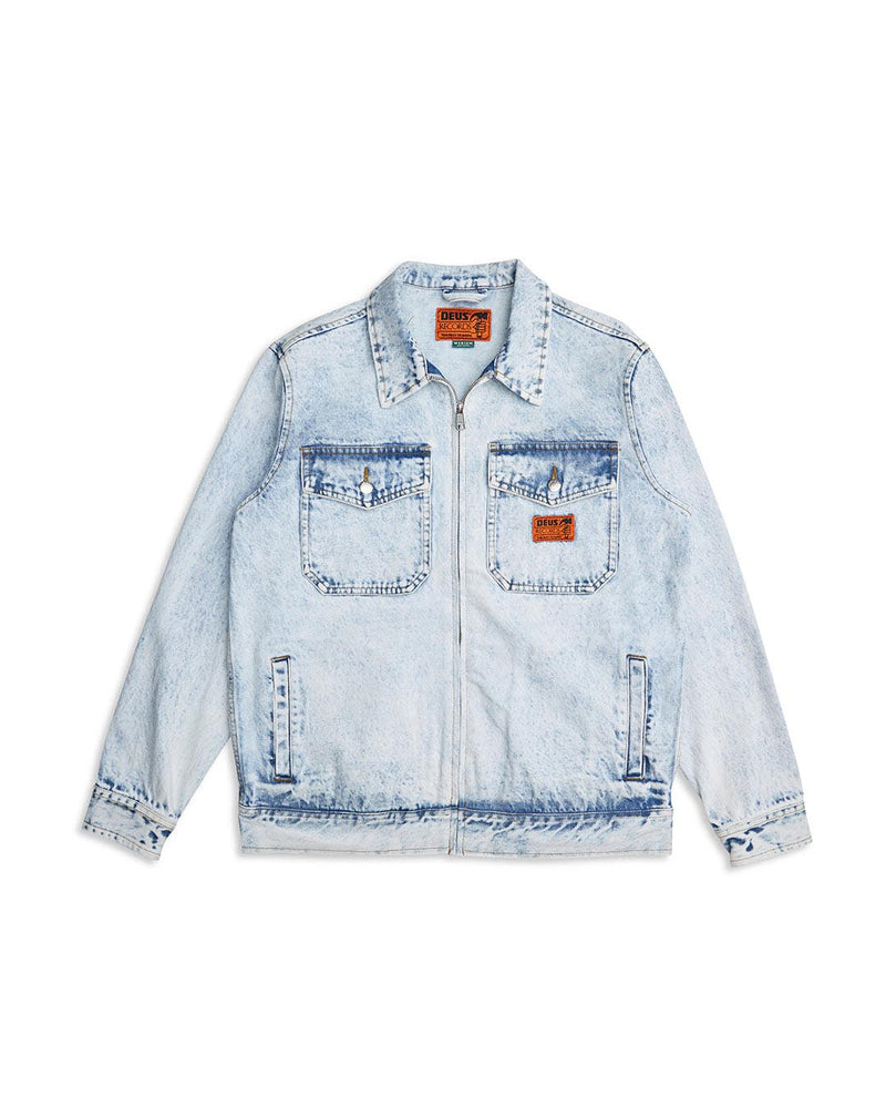 Ortiz Garage Jacket Light Blue Wash