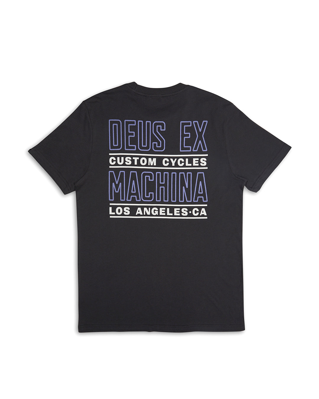 Polera Deus Ex Machina Beam Tee Graphic Negro Anthracite