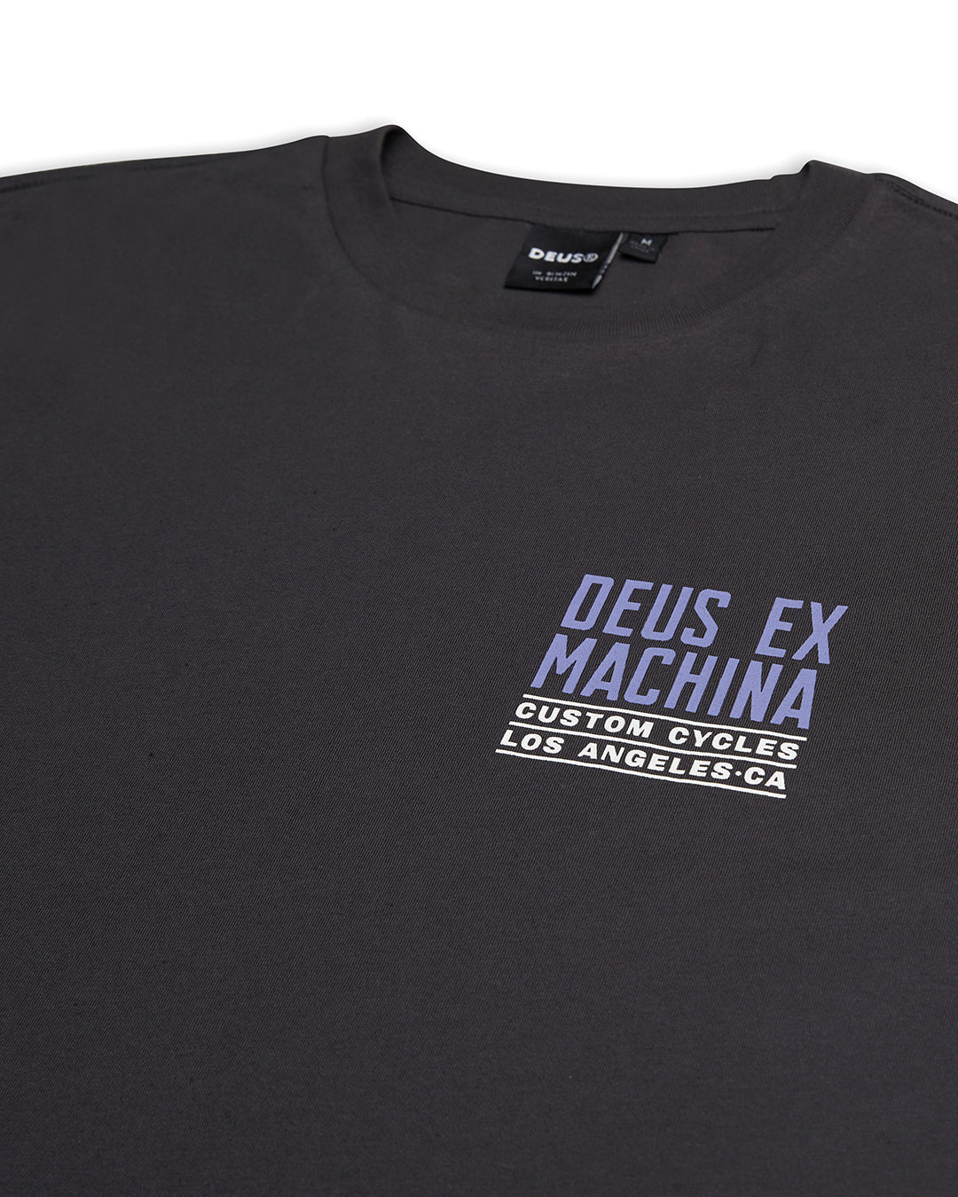 Polera Deus Ex Machina Beam Tee Graphic Negro Anthracite