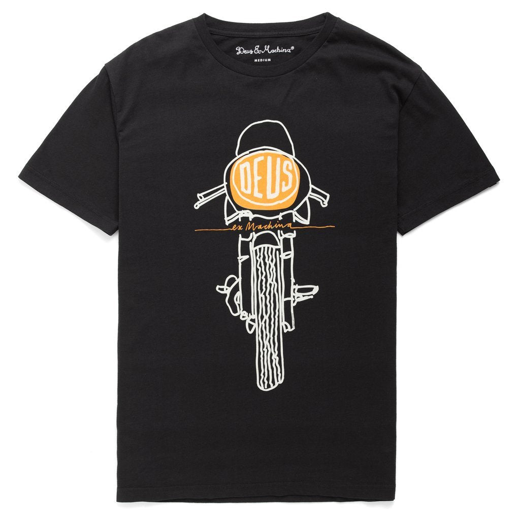 Frontal Matchless Tee Black