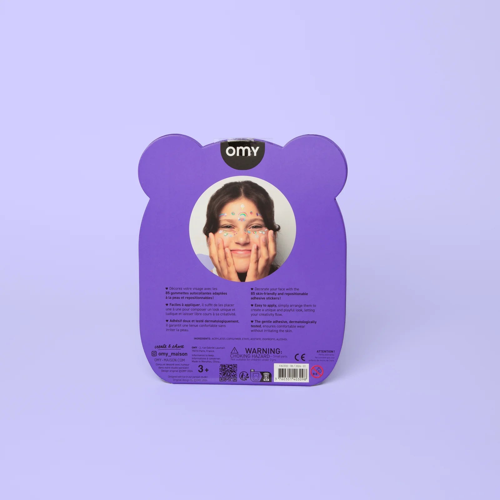Kawaii Face Sticker